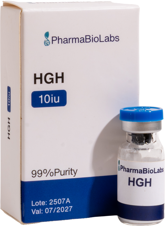 HGH (5 vials, 10 IU each)
